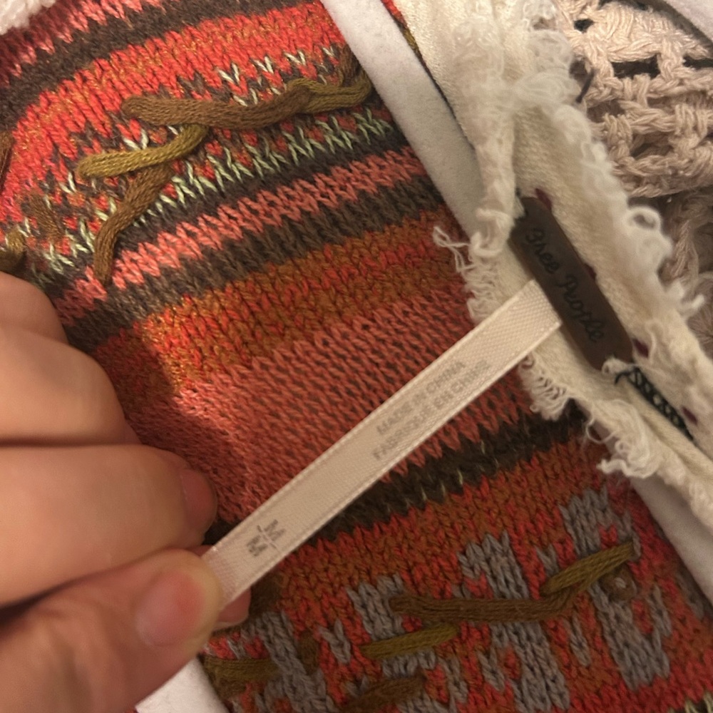 Free People Striped Knit Cardigan - Picture 5 of 6